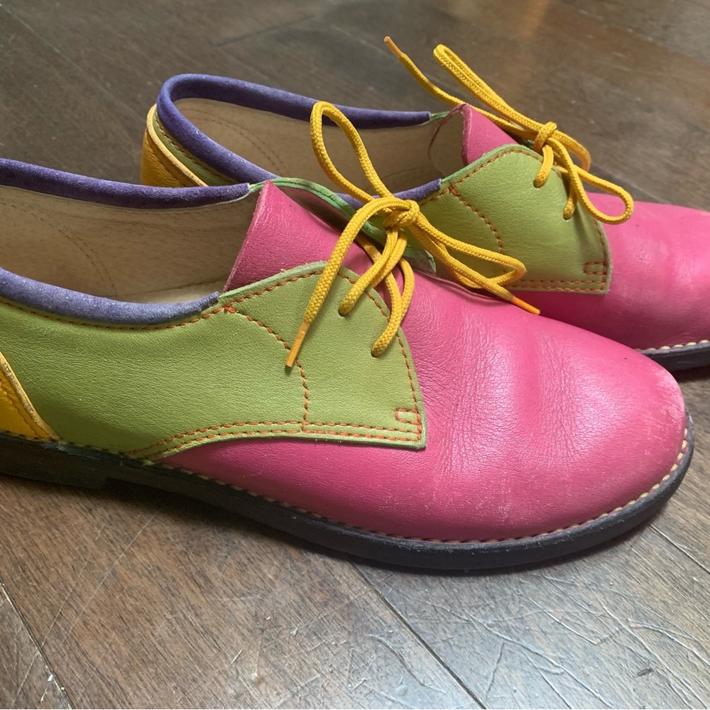 Colorful Women's Oxford Shoes